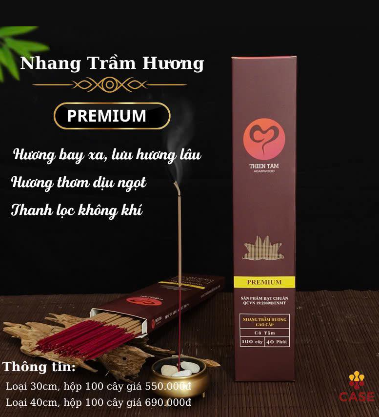 Nhang không tăm đàn hương hộp giấy thượng hạng lọ 20gram 2